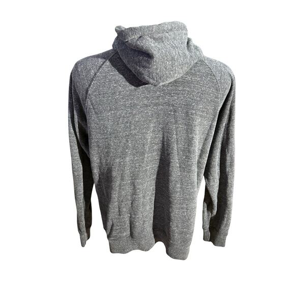 Homage Ohio Hoodie Men’s L Heather Gray Gold Script Made in USA Pullover - Picture 3 of 5